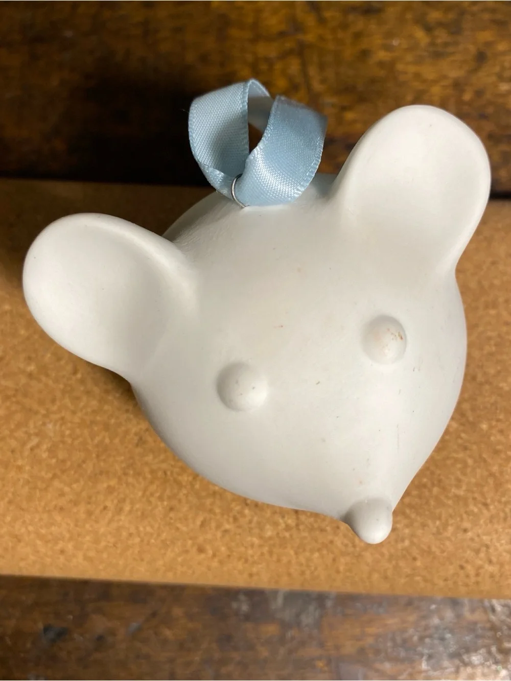 Jonathan Adler Mouse Ornament Bisque White